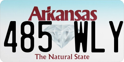 AR license plate 485WLY