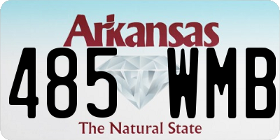 AR license plate 485WMB