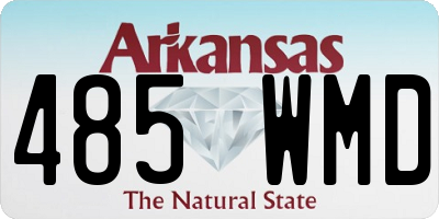 AR license plate 485WMD