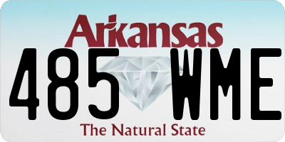 AR license plate 485WME