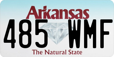AR license plate 485WMF