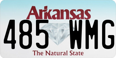 AR license plate 485WMG