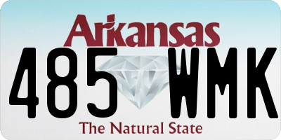 AR license plate 485WMK