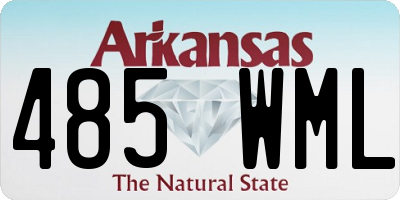 AR license plate 485WML