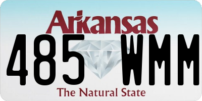 AR license plate 485WMM