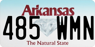 AR license plate 485WMN