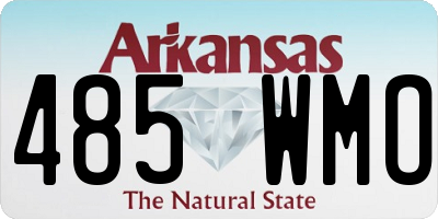 AR license plate 485WMO