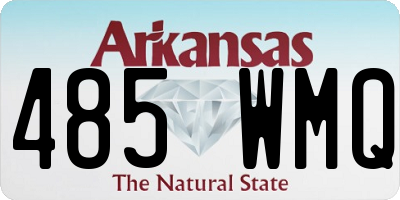 AR license plate 485WMQ