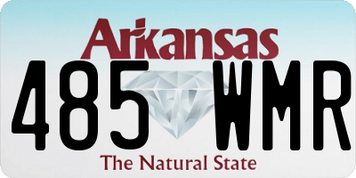 AR license plate 485WMR