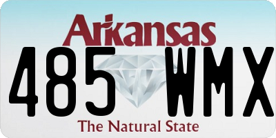 AR license plate 485WMX