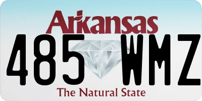 AR license plate 485WMZ