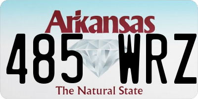 AR license plate 485WRZ