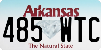 AR license plate 485WTC