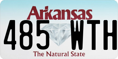 AR license plate 485WTH