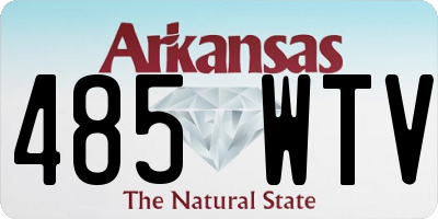 AR license plate 485WTV