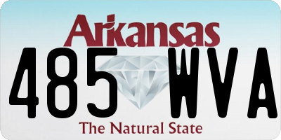 AR license plate 485WVA