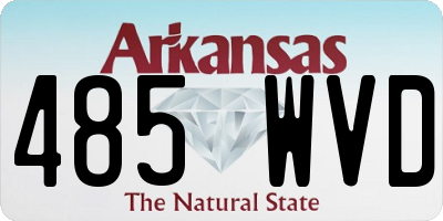 AR license plate 485WVD