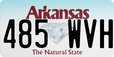 AR license plate 485WVH