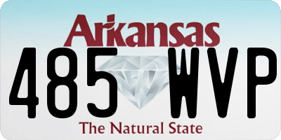 AR license plate 485WVP
