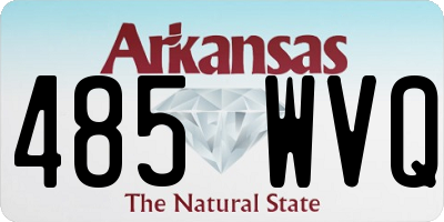 AR license plate 485WVQ