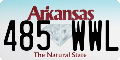 AR license plate 485WWL