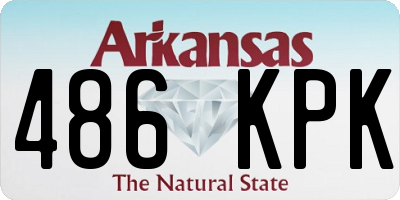 AR license plate 486KPK