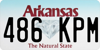 AR license plate 486KPM