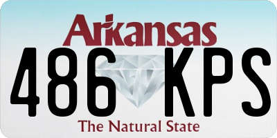 AR license plate 486KPS
