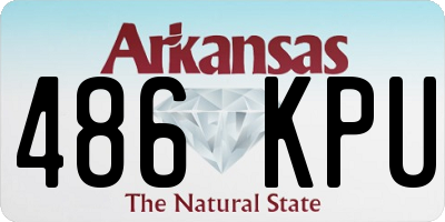 AR license plate 486KPU