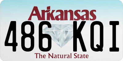 AR license plate 486KQI