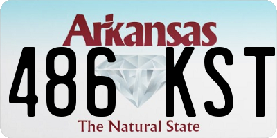 AR license plate 486KST