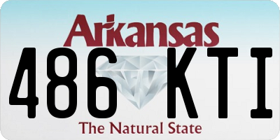 AR license plate 486KTI