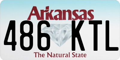 AR license plate 486KTL