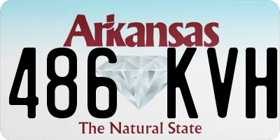 AR license plate 486KVH