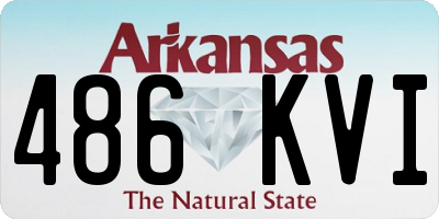 AR license plate 486KVI