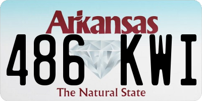 AR license plate 486KWI