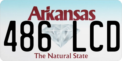 AR license plate 486LCD