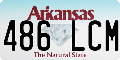 AR license plate 486LCM