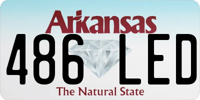 AR license plate 486LED