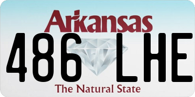 AR license plate 486LHE