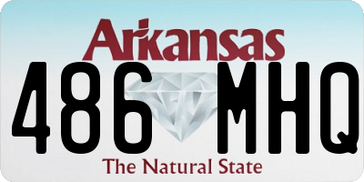 AR license plate 486MHQ