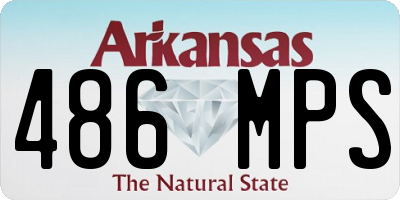 AR license plate 486MPS