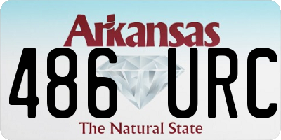 AR license plate 486URC