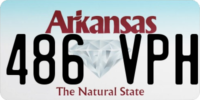 AR license plate 486VPH