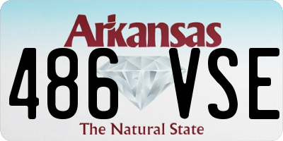 AR license plate 486VSE