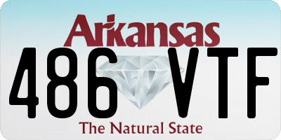 AR license plate 486VTF