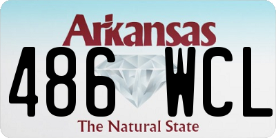 AR license plate 486WCL