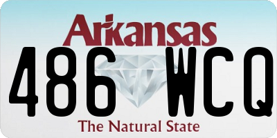AR license plate 486WCQ
