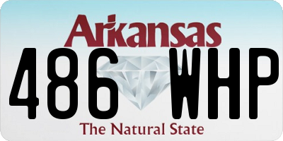 AR license plate 486WHP