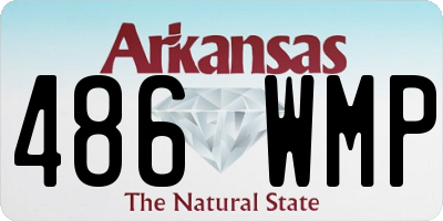 AR license plate 486WMP